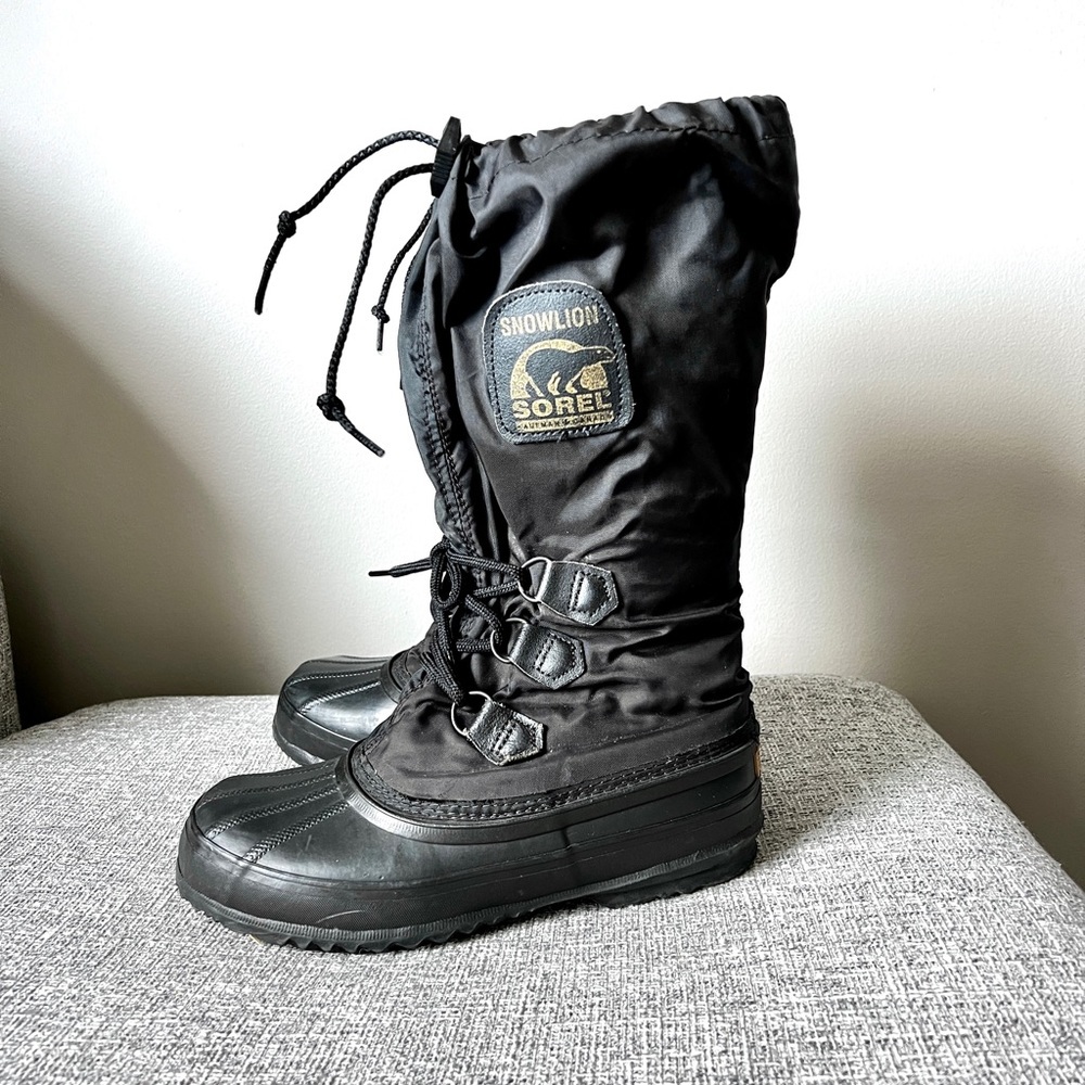 Sorel Snowlion tall waterptoof snow boots 7